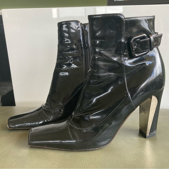 Louis Vuitton Vintage Patent Leather Boots - Picture 2 of 16